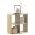 Bibliotecă, stejar sonoma, 68,5x32x68,5 cm, lemn prelucrat GartenMobel Dekor