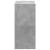 Bibliotecă, gri beton, 68,5x32x68,5 cm, lemn prelucrat GartenMobel Dekor