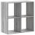 Bibliotecă, gri sonoma, 68,5x32x68,5 cm, lemn prelucrat GartenMobel Dekor