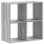 Bibliotecă, gri sonoma, 68,5x32x68,5 cm, lemn prelucrat GartenMobel Dekor