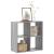Bibliotecă, gri sonoma, 68,5x32x68,5 cm, lemn prelucrat GartenMobel Dekor