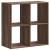 Bibliotecă, stejar maro, 68,5x32x68,5 cm, lemn prelucrat GartenMobel Dekor