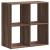 Bibliotecă, stejar maro, 68,5x32x68,5 cm, lemn prelucrat GartenMobel Dekor