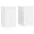 Suporturi de plante, 2 buc., alb, 30x30x50 cm, lemn prelucrat GartenMobel Dekor