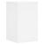 Suporturi de plante, 2 buc., alb, 30x30x50 cm, lemn prelucrat GartenMobel Dekor