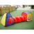 Cort de joaca 3 in 1 pentru copii, set 100 mingi multicolore, tunel, cort iglu, cub, poliester, 300x80x86 cm MultiMark GlobalProd
