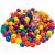 Cort de joaca 3 in 1 pentru copii, set 100 mingi multicolore, tunel, cort iglu, cub, poliester, 300x80x86 cm MultiMark GlobalProd