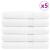 Prosoape premium 25buc alb 100x200cm 600gsm 100% bumbac GartenMobel Dekor