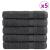 Prosoape premium 25 buc Antracit 80x200cm 600gsm 100% bumbac GartenMobel Dekor