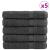 Prosoape premium 25 buc antracit 100x200cm 600gsm 100% bumbac GartenMobel Dekor