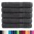 Prosoape premium 25 buc antracit 100x200cm 600gsm 100% bumbac GartenMobel Dekor