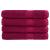 Prosoape premium 4 buc roșu bordo 100x200cm 600gsm 100% bumbac GartenMobel Dekor