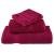 Prosoape premium 4 buc roșu bordo 100x200cm 600gsm 100% bumbac GartenMobel Dekor