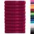 Prosoape premium 10buc roșu bordo 100x200cm 600gsm 100% bumbac GartenMobel Dekor