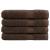Prosoape premium 4 buc maro 100x200cm 600gsm 100% bumbac GartenMobel Dekor
