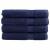 Prosoape premium 4 buc bleumarin 100x200cm 600gsm 100% bumbac GartenMobel Dekor