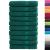 Prosoape premium 10 buc. verde 100x200 cm 600 gsm 100% bumbac GartenMobel Dekor