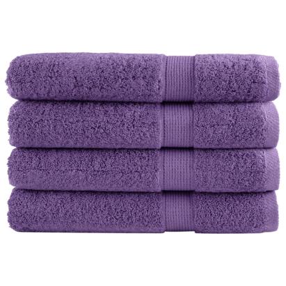 Prosoape de saună premium 4 buc. 80x200 cm 600 gsm 100% bumbac GartenMobel Dekor