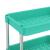 Cărucior de bucătărie 5 niveluri turcoaz 42x29x128 cm fier/ABS GartenMobel Dekor