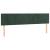 Tăblii de pat, 2 buc, verde închis, 90x5x78/88 cm, catifea GartenMobel Dekor