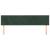 Tăblii de pat, 2 buc, verde închis, 90x5x78/88 cm, catifea GartenMobel Dekor