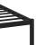 Cadru de pat din metal cu tăblie, stejar fumuriu, 107x203 cm GartenMobel Dekor