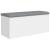 Bancă de depozitare, alb , 102x42x45 cm, lemn prelucrat GartenMobel Dekor