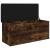 Bancă de depozitare, stejar fumuriu, 102x42x45cm lemn prelucrat GartenMobel Dekor
