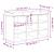 Bancă de pantofi, alb, 82x32x50 cm, lemn prelucrat GartenMobel Dekor