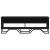 Dulap TV, negru, 122x34x41 cm, lemn prelucrat GartenMobel Dekor