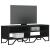 Dulap TV, negru, 122x34x41 cm, lemn prelucrat GartenMobel Dekor