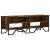 Dulap TV, stejar fumuriu, 122x34x41 cm, lemn prelucrat GartenMobel Dekor