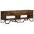 Dulap TV, stejar fumuriu, 122x34x41 cm, lemn prelucrat GartenMobel Dekor