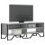 Dulap TV, gri sonoma, 122x34x41 cm, lemn prelucrat GartenMobel Dekor