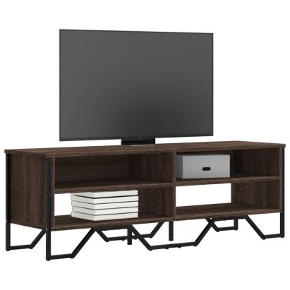 Dulap TV, stejar maro, 122x34x41 cm, lemn prelucrat GartenMobel Dekor