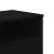 Dulap TV, negru, 122x34x41 cm, lemn prelucrat GartenMobel Dekor