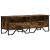 Dulap TV, stejar fumuriu, 122x34x41 cm, lemn prelucrat GartenMobel Dekor