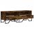Dulap TV, stejar fumuriu, 122x34x41 cm, lemn prelucrat GartenMobel Dekor