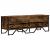 Dulap TV, stejar fumuriu, 122x34x41 cm, lemn prelucrat GartenMobel Dekor