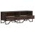 Dulap TV, stejar maro, 122x34x41 cm, lemn prelucrat GartenMobel Dekor