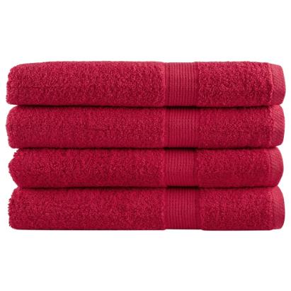 Prosoape de saună premium 4 buc. 80x200 cm 600 gsm 100% bumbac GartenMobel Dekor
