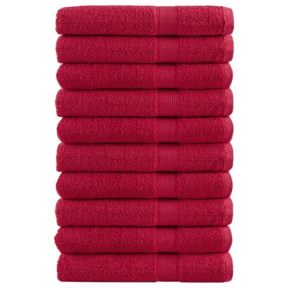 Prosoape de saună premium 10 buc. 80x200 cm 600 gsm 100% bumbac GartenMobel Dekor