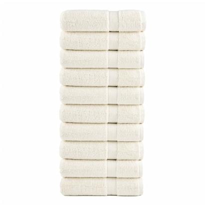 Prosoape de baie premium 10 buc. 100x150 cm 600 gsm 100% bumbac GartenMobel Dekor
