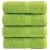 Prosoape premium 4 buc. verde măr 30x30 cm, 600 gsm 100% bumbac GartenMobel Dekor