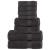 Set de prosoape premium 8 piese, antracit, 600 g/m² 100% bumbac GartenMobel Dekor