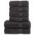Set de prosoape premium 6 piese, antracit, 600 g/m² 100% bumbac GartenMobel Dekor