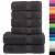 Set de prosoape premium 6 piese, antracit, 600 g/m² 100% bumbac GartenMobel Dekor