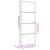 Ușă de interior negru 76x201,5 cm sticlă securiz./aluminiu slim GartenMobel Dekor