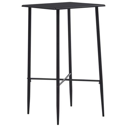 Masă de bar, negru, 60 x 60 x 111 cm, MDF GartenMobel Dekor