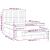 Pat box spring cu saltea, roz, 140x200 cm, catifea GartenMobel Dekor